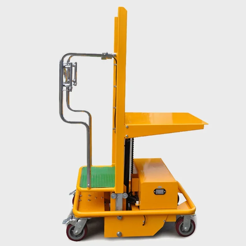 Electric High-Reach Order Picking Truck, Order Picker, 60Ah Lift, Light-Duty Mobile Platform Loading and Unloading V(Customized)