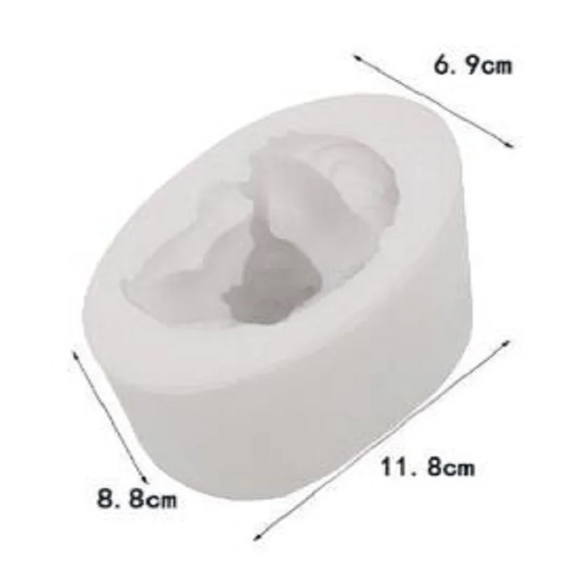 2022 New DIY Angel Scented Candle Silicone Mold Handmade 3D Baby Gypsum Handmade Soap Silicone Abrasive