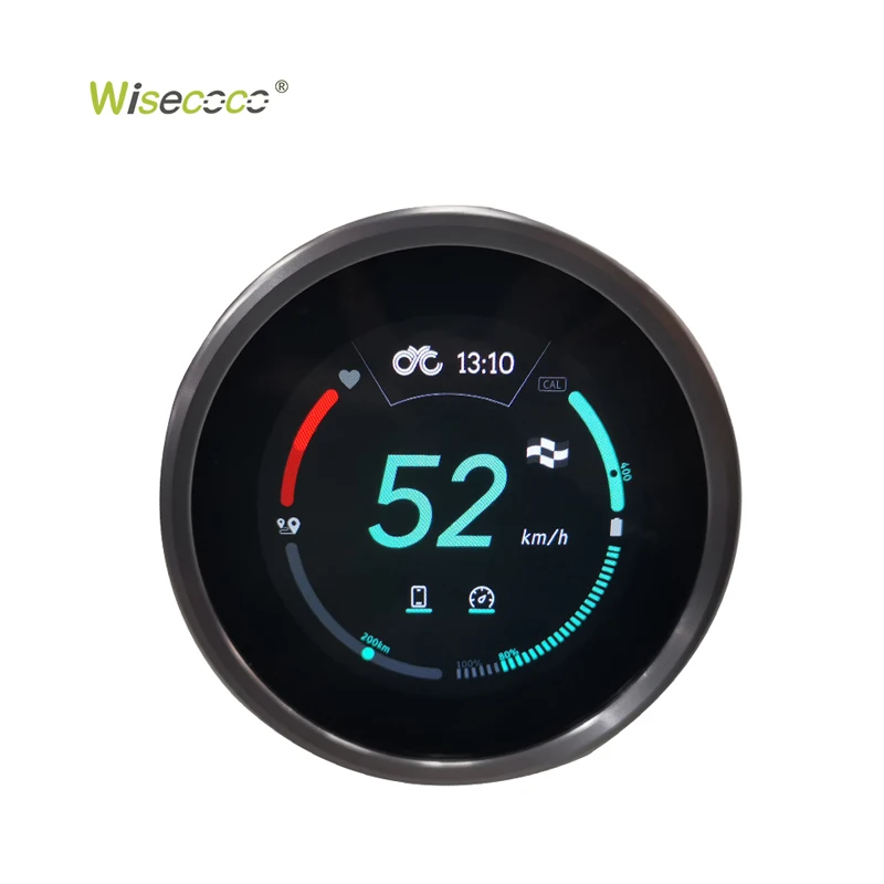 2.1 Inch UART TTL Serial Round Knob HMI LCD Display RTOS Programmable Switch Rotary LCD Knob Touch Display