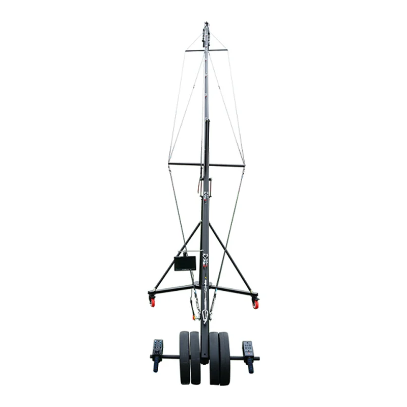 Cheapest Professional DV 10m U-Shaped Motorized PTZ Head Camera Video Jimmy Jib Crane for Film Shooting - view 2
