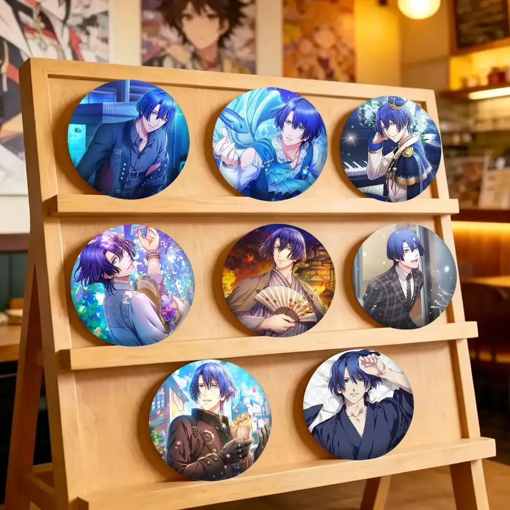 U-Uta no Prince-sama Hijirikawa Masato 25mm 32mm 44mm 58mm 75mm Brooches Badges Pins for Accessories Gift