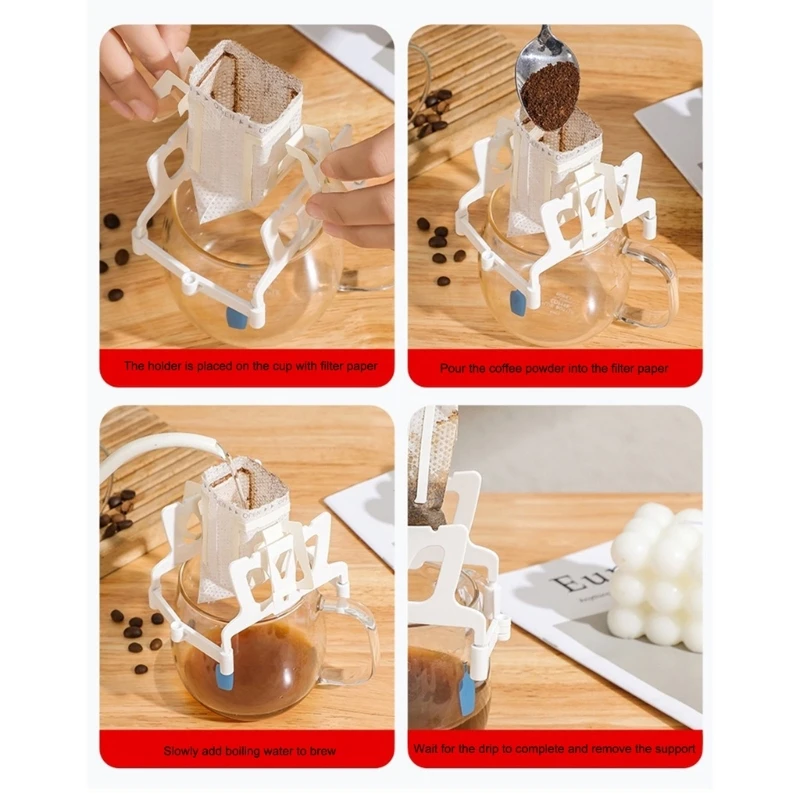 Convenient Travels Friendly Coffee Brewing Rack Filter Rack For Quality