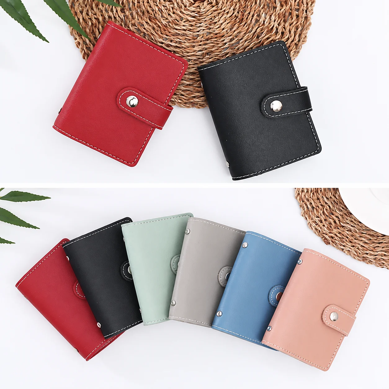 Multi Slots Card Holder Rfid Blocking Anti Demagnetization Card Holder Card Holder Multi Slots For Backpack Id Documents Pocket
