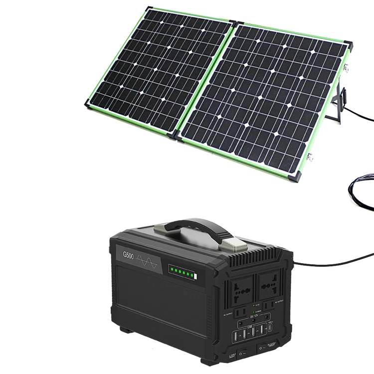 2025 Hot Professional Factory Direct Supply 500W Outdoor Backup Battery Rechargeable Mobile Printer Solar Portable Power Station