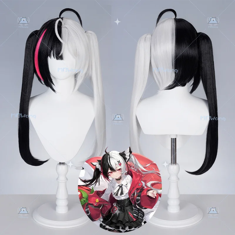 

Game Neverness to Everness Lacrimosa Cosplay Wig NTE Lacrimosa Hair Twin Tail Role Play For Hallowmas Party Adult Women