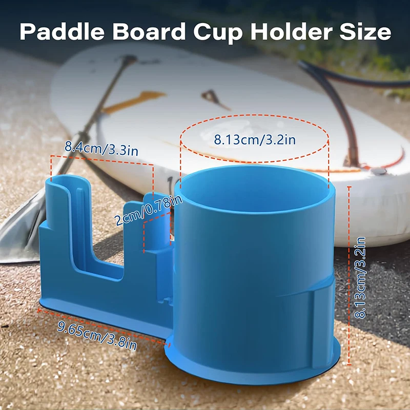 Multi-Functional Paddle Board Cup Holder PVC Creative Kayak 