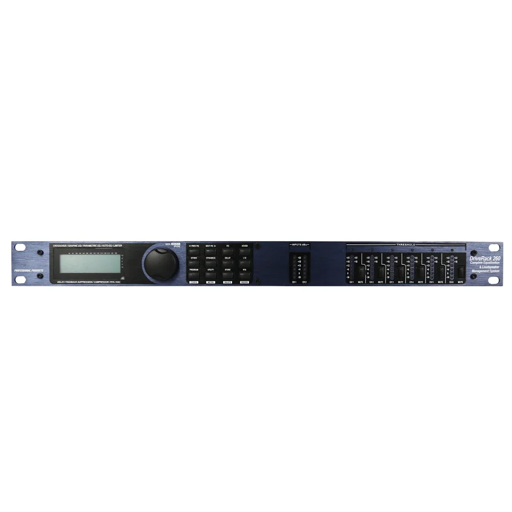 

professional audio complete equalization loudspeaker control system processor DriveRack 260