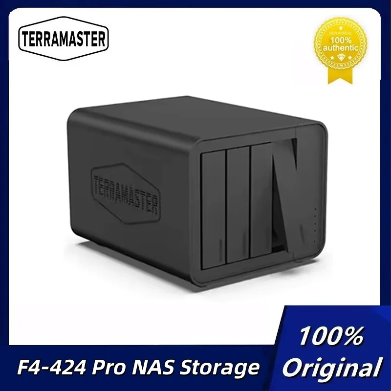 

TERRAMASTER F4-424 Pro, 16 ГБ NAS-корпусов, 4 отсека, 8-поточный процессор, DDR5, оперативная память, сетевое хранилище (без дисплея)