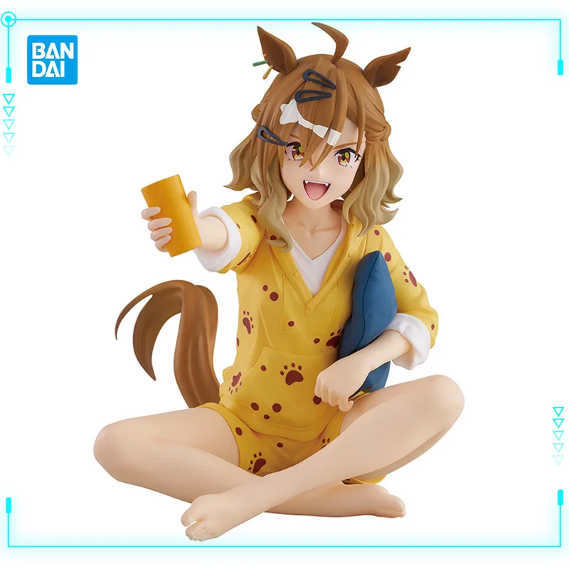 

Bandai Original Genuine Banpresto Umamusume: Pretty Derby Beginning of A New Era Relax Time Jungle Pocket 13cm Model Toy Figures