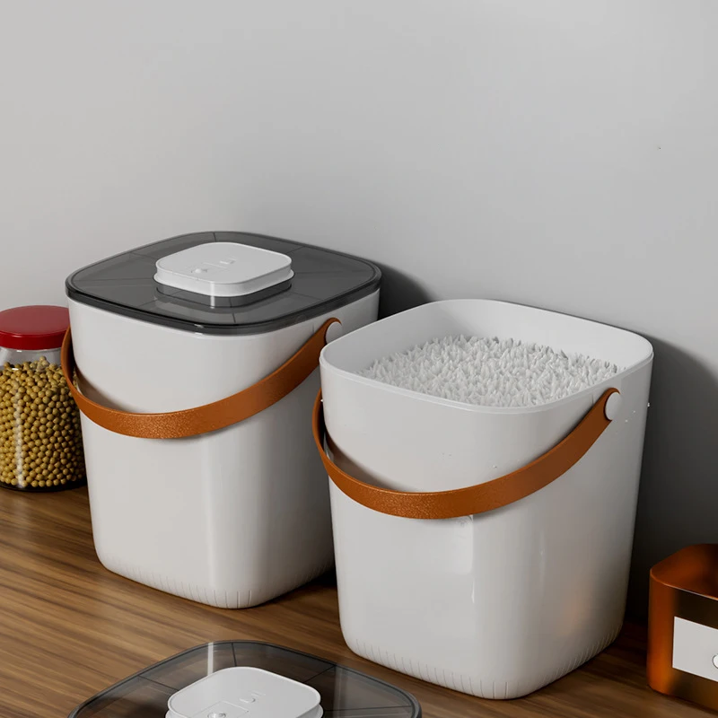 13L Rechargeable Automatic Vacuum Food Container Storage Box Self Vacuumizing Airtight Cat Dog Pet Food Storage Box Bin