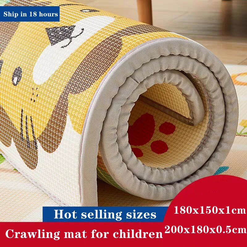 

200cm*180cm/180x150cm Baby Play Mat Toys for Children Rug Playmat Developing Mat Baby Room Crawling Pad Folding Mat Baby Carpet