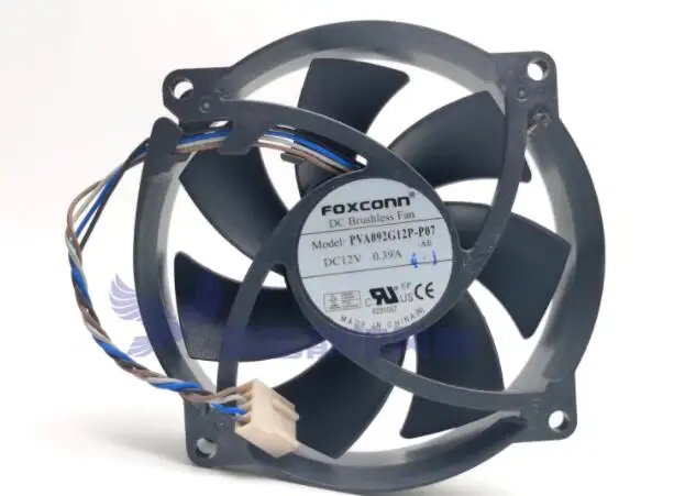 

FOXCONN PVA092G12P-P07 DC 12V 0.39A 90x90x25mm 4-Wire Server Cooling Fan