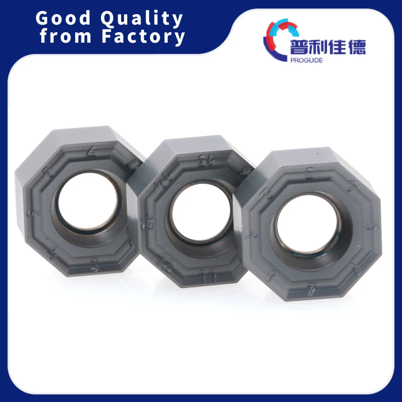 PROGUIDE ONMU050505 CG5050 Milling Turning Tool CNC Lathe Mill Cutter Tool Parts Carbide Inserts For Steel Stainless Steel