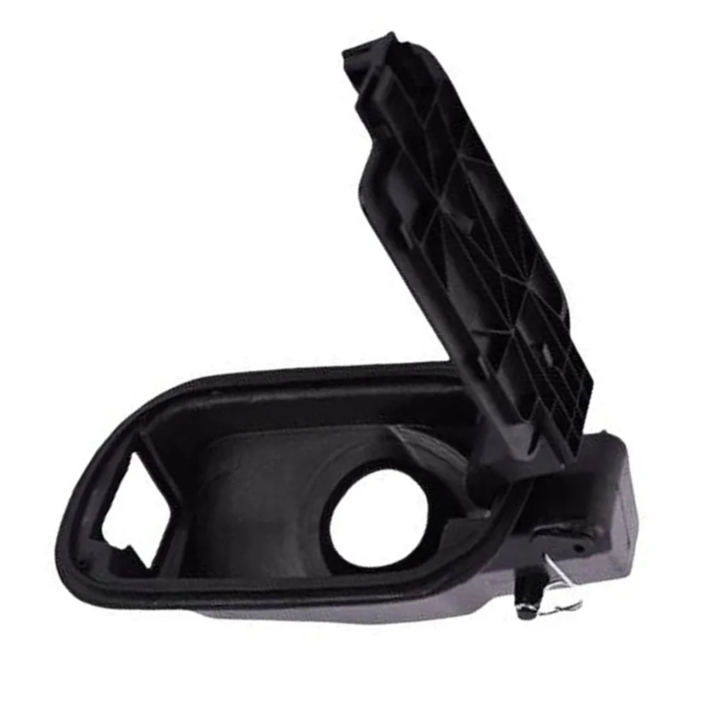 استبدال غطاء مبيت حشو باب الوقود لسيارة جيب لجراند لشيروكي موديل سنوات 2014 إلى 2022 بلاستيك أسود #3