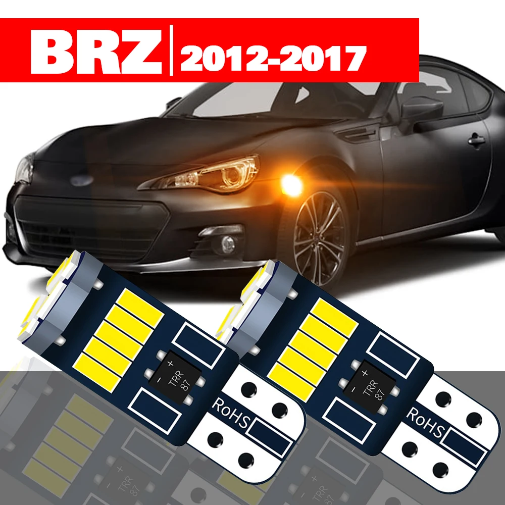 For Subaru BRZ 2012-2017 2pcs LED Side Direction Indicator Light Canbus Accessories 2013 2014 2015 2016