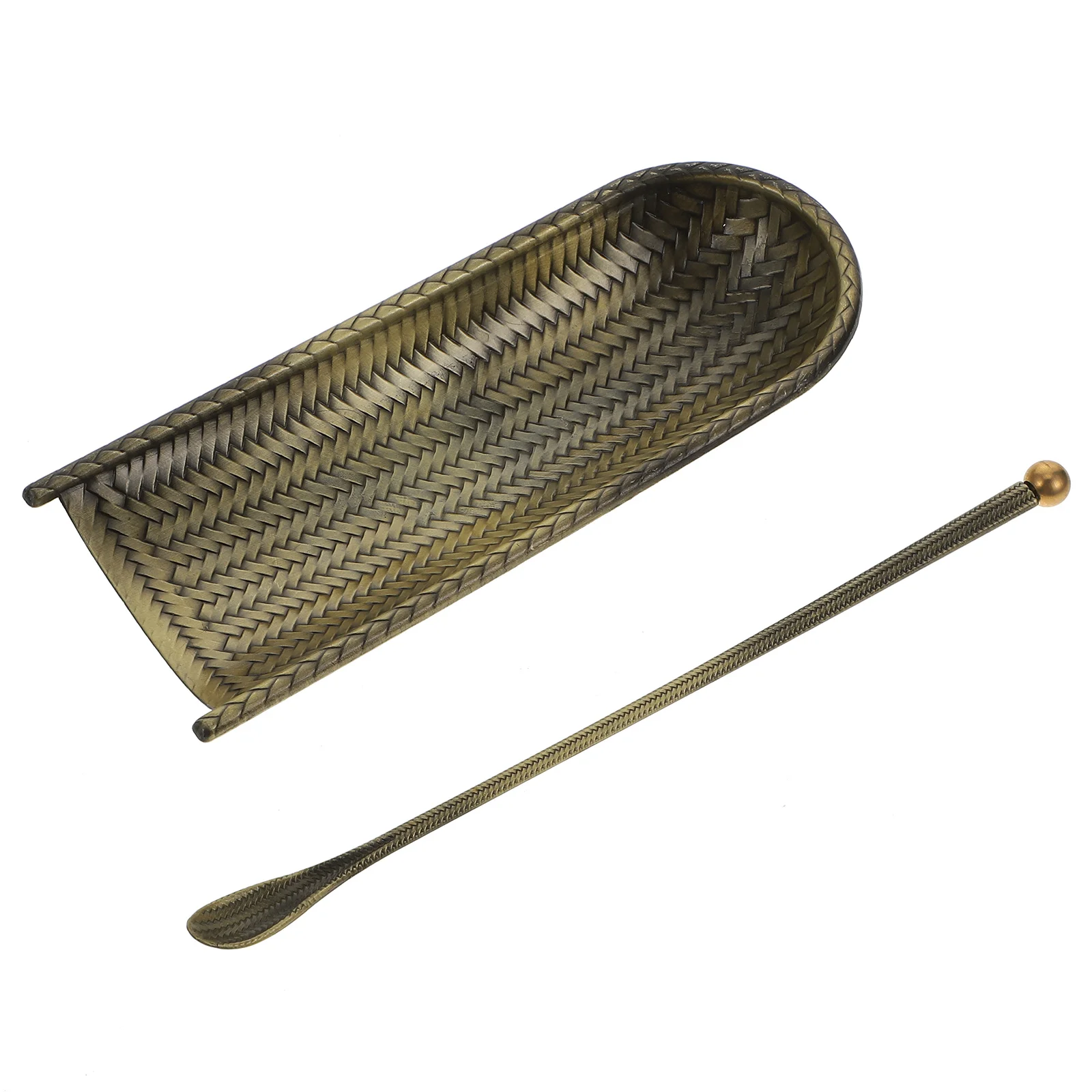 

Alloy Tea Scoop Needle Set Strainer Steeper Shovel Ceremony Tools House Accessories Premium Quality Suitable Home Office Tea