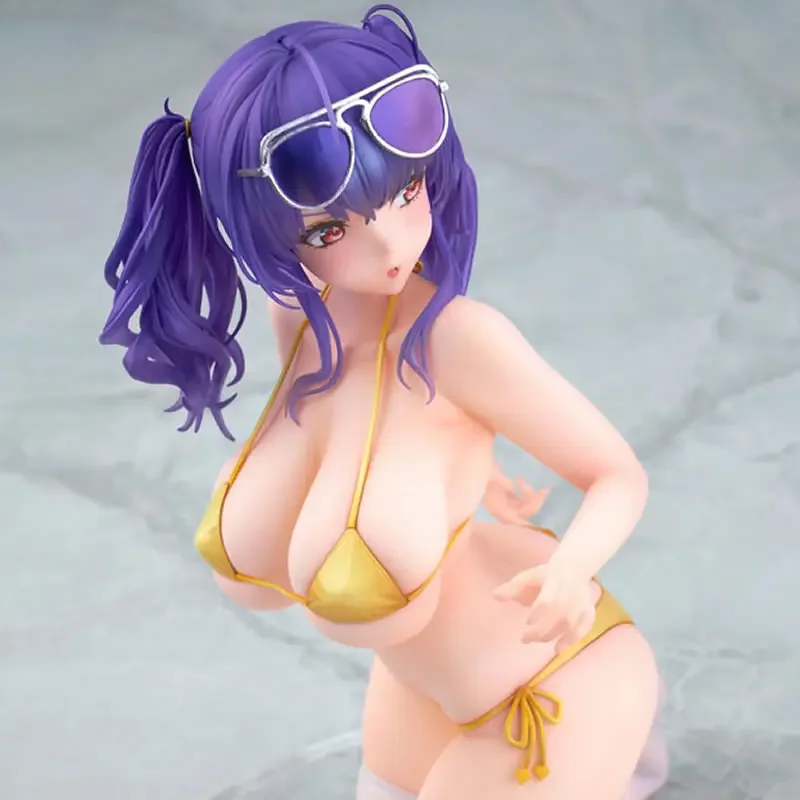 

(In Stock) (W_4421) 1/7 Pola Swimsuit Azur Lane Unpainted Unassambled PVC Recast White Model Kit