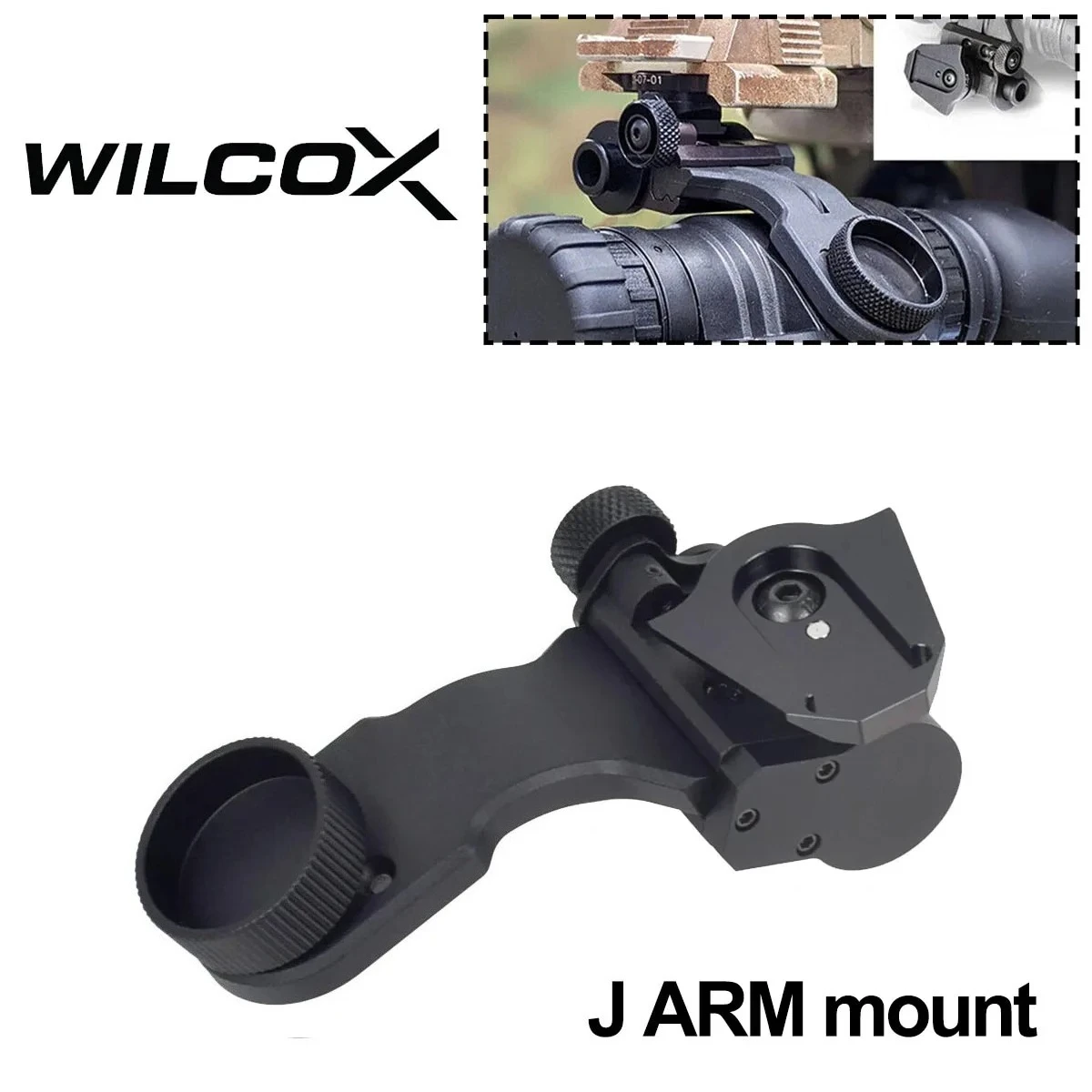 Wilcox Metall L4G24 NVG-Halterung L4 G24 Halterung für PVS15 PVS18 GPNVG18 Nachtsichtbrille Fast OPS Helmteile – Detail 11