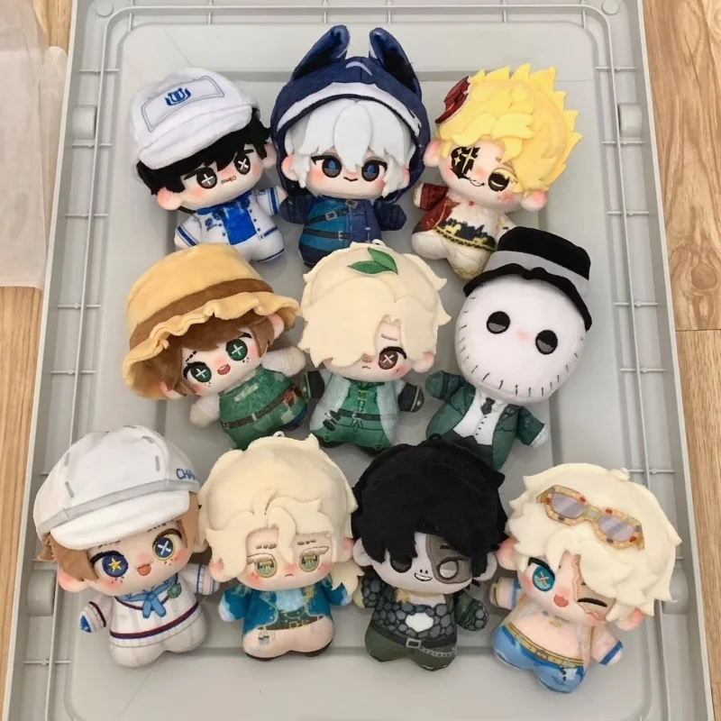 Identity 5 10cm Cotton Doll Original Authentic Prisoner Departures Investigator Joseph Composer Plush Toy Fans Gifts
