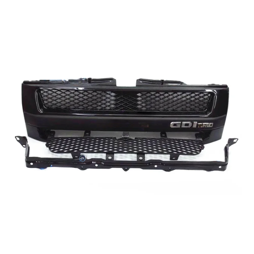 

1 Set Front Bumper Grille For Pajero Mini Bumper Net For Montero Pinin White Silver Black Grille For Shogun IO