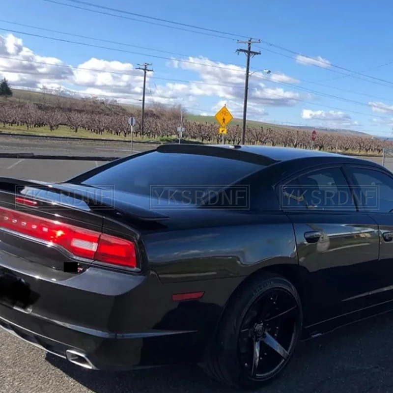 2015 to 2019 New design Rear wing Window Roof Spoiler For Dodge Challenger Charger SRT SXT R/T Pursuit By Glossy Black