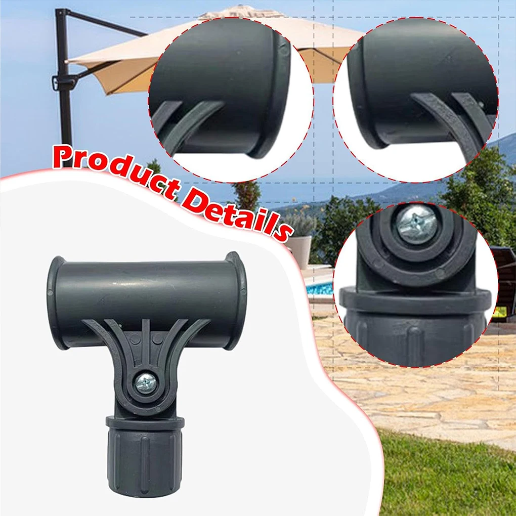 Banana Steering Garden Rotating Bracket Accessories Umbrella Frame Terrace Umbrella Bracket Accessories 2 Screws