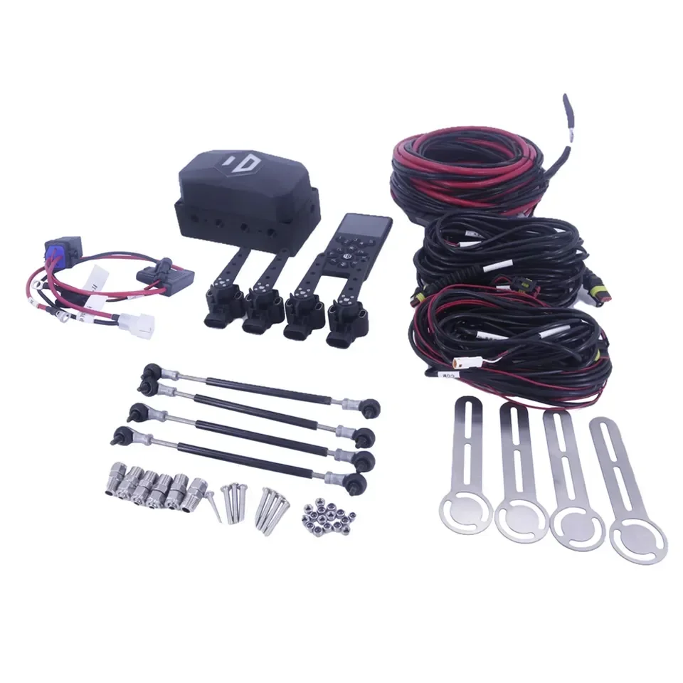 

New Voice Control for Audi Dancing Lift Air Modification Suspension Systems Universal BT Electronic Valve Kit For Cars