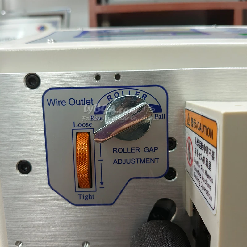 Upgraded SWT-608-EN/ES 4 Wheels Drive Peeling Stripping Cutting Machine For Computer Automatic Wire Strip Stripping Machine