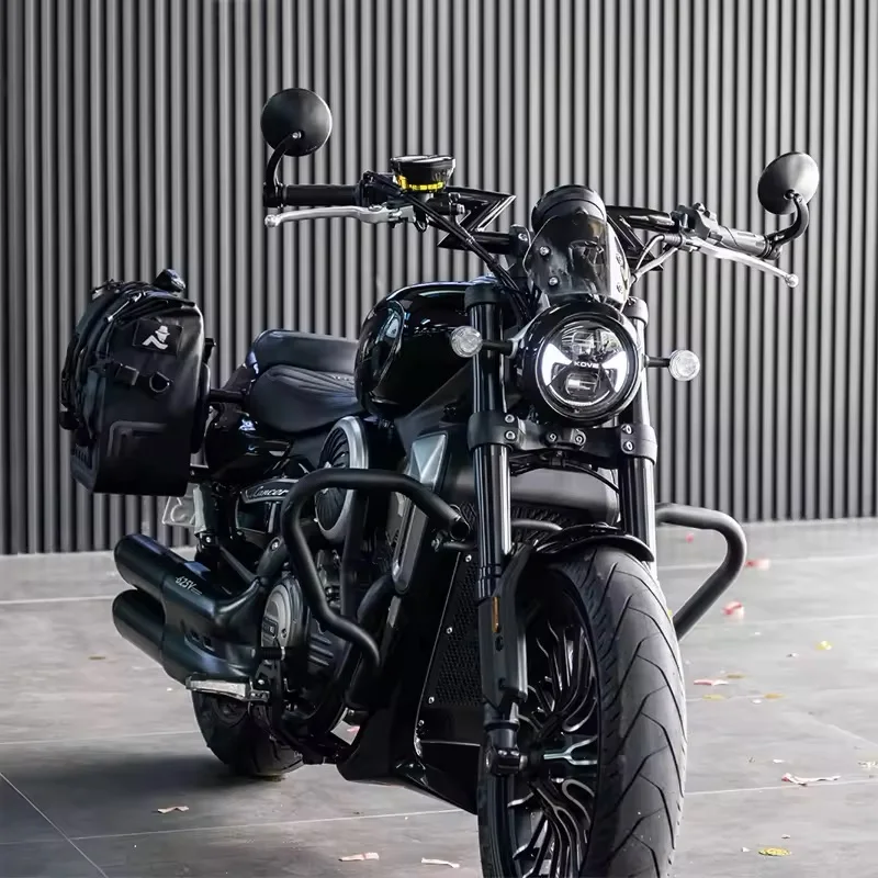 Motorcycle 22mm thick handle Ape Hanger handlebare compatible For KOVE 625V Lancer Increase the height of modified handle