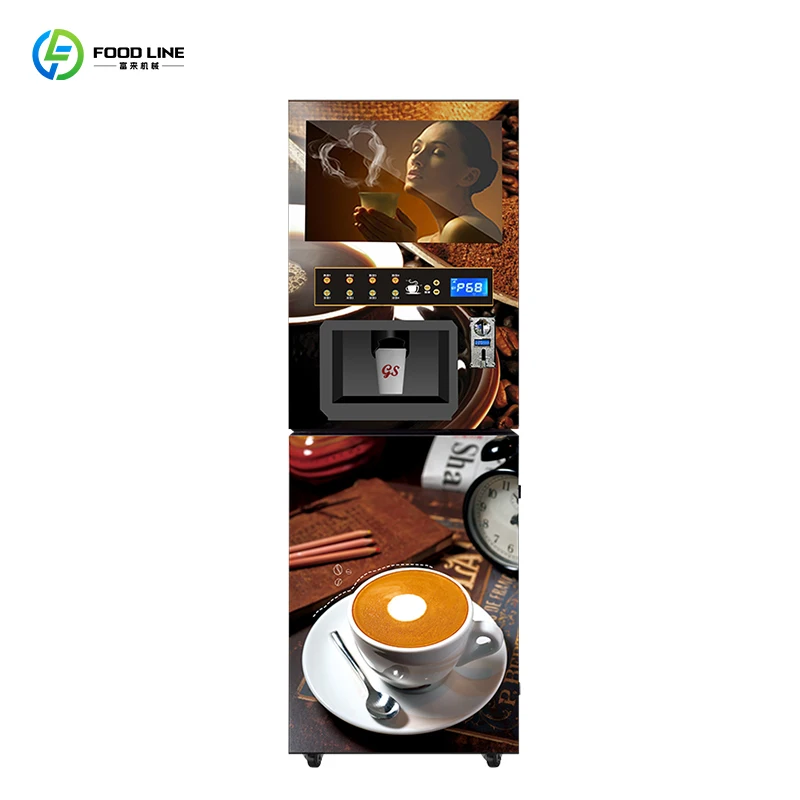 Customized size Coffee vending machine modern coffee vending machine new