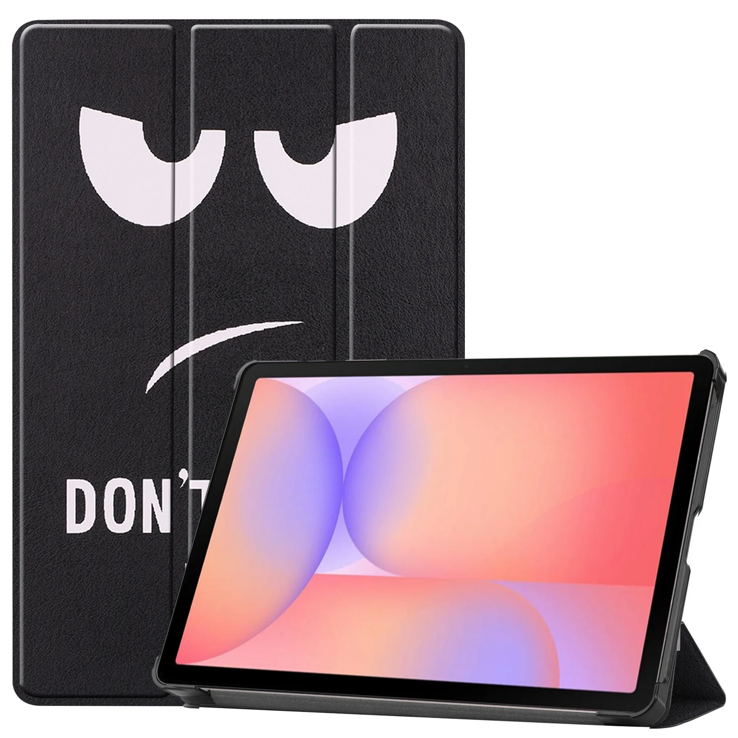 

Lucuxy PU Leather Tri-Folding Magnetic Tablet Protective Case for Samsung Galaxy Tab S10 Lite 2025 10.9" SM-X400 SM-X406B Cover