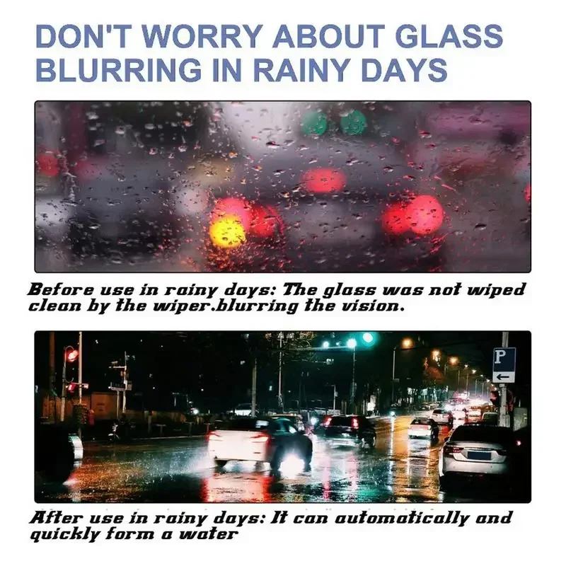 بخاخ مضاد للضباب للسيارة سعة 100 مل - طلاء مزيل الضباب الزجاجي لنوافذ السيارات والزجاج الأمامي