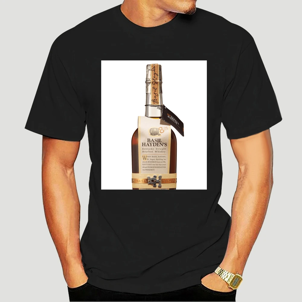 Basil Haydens Bourbon Distressed Image T Shirt 3330X