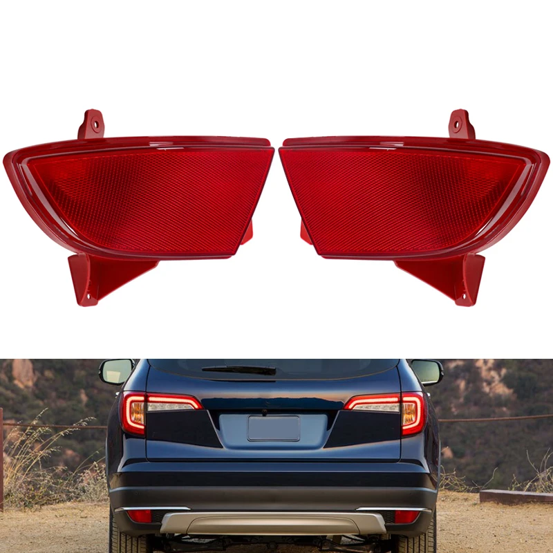 

Car Rear Bumper Brake Light Tail Warming Turn Signal Reflector Lamp For Honda Pilot 2019 2020 2021 2022 33505TG7A01 33555TG7A01