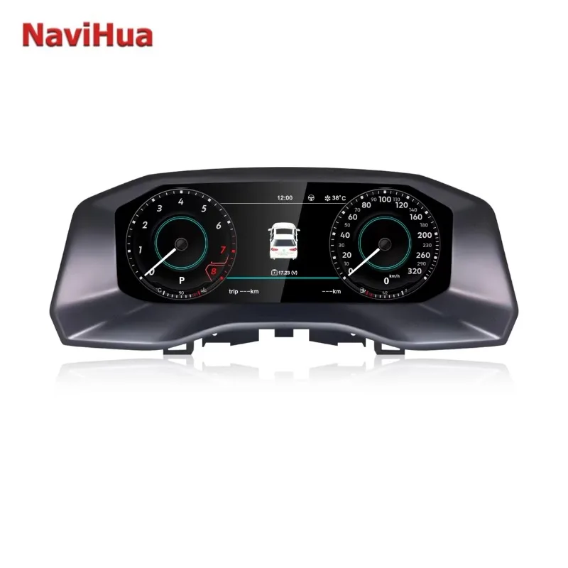 26 Style 12.3 Inch Lcd Speedometer Digital Dashboard Panel Virtual Instrument Cluster Cockpit For Volkswagen Amarok 2017-2020