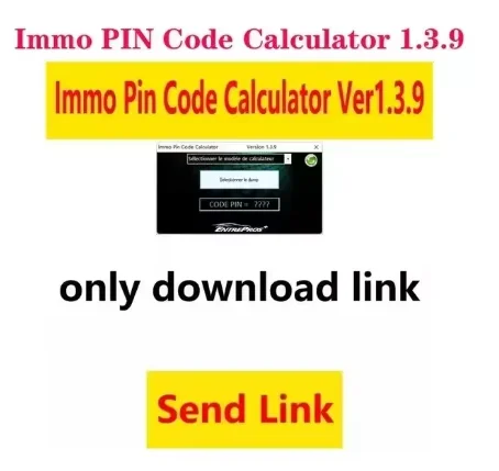 

Калькулятор PIN-кода для автомобильного программного обеспечения Immo 1.3.9: декодирование PIN-кода для многих ЭБУ PSA, с возможностью загрузки данных для ремонта автомобилей PSA, Opel, Fiat, VAG.
