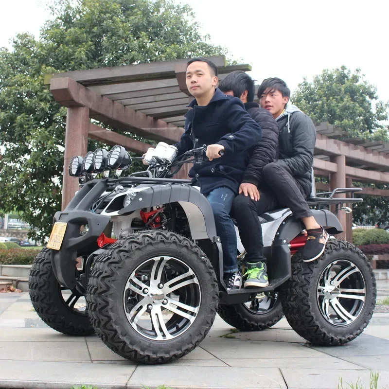 All Terrain ATV Beach Motorcycle Big Bull Quad ATV Adult Off-Road Mountain Bike 4x4 Axle Drive