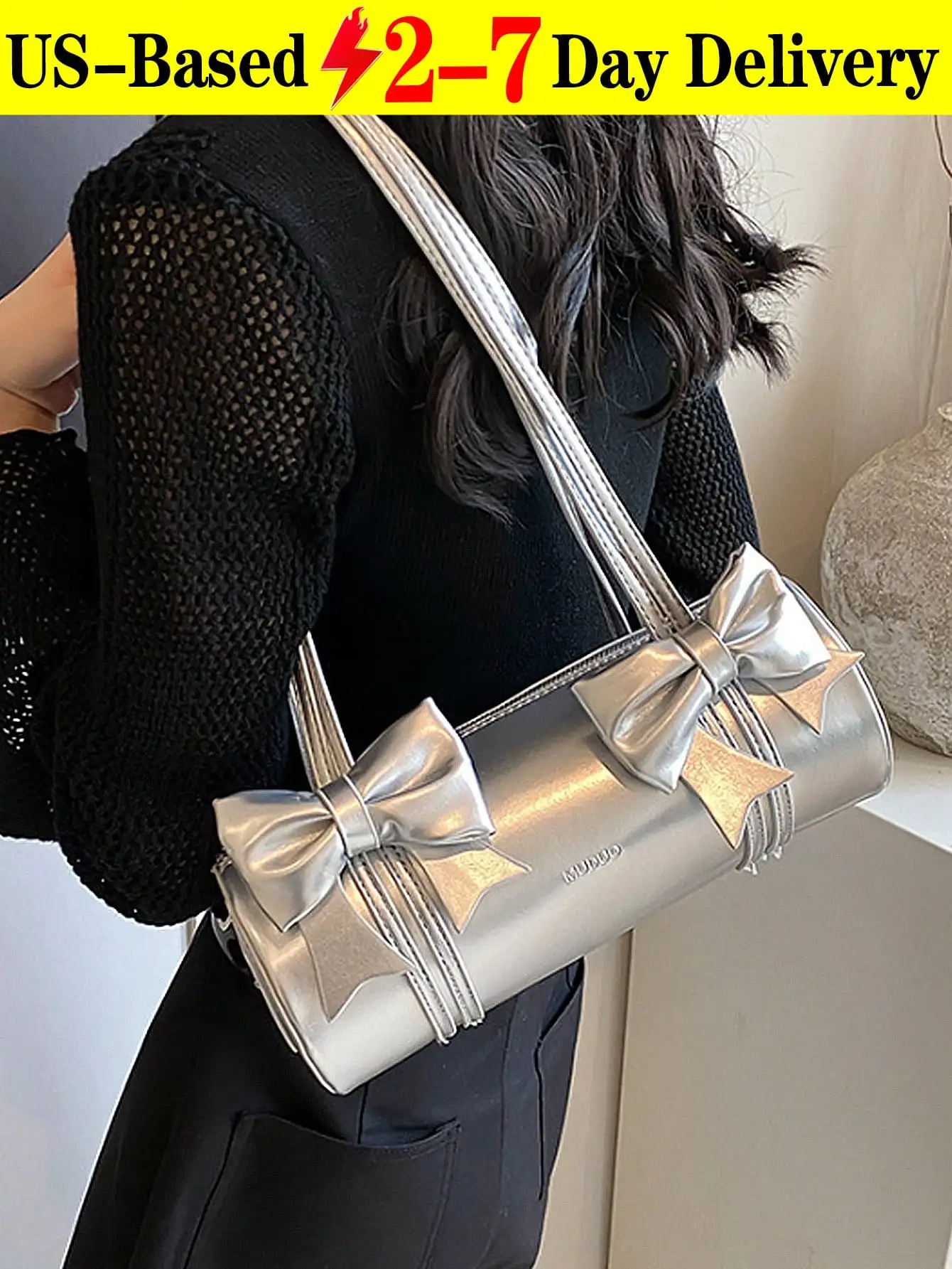 

[US-Based Shipping]Fashionable PU Solid Color Mini Handheld Round Cylinder Bag With Bowknot Decoration Valentines,Purse,Purses And Bags Women,Tote Bag,Brown Purse,Carteras Para Mujer,Pink Purse,Bolsos Para Mujer,Crossbody Bags For Women,Totes Bags For Wom