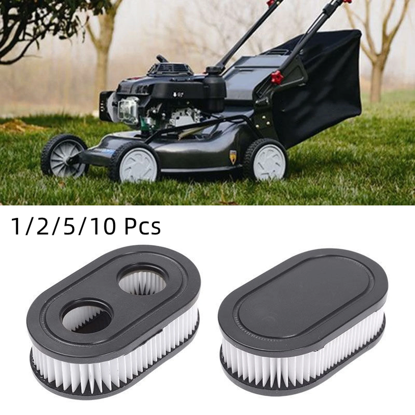 Lawn Mower Air Filter Replacement Repair Parts For Briggs & Stratton 798452 593260 5432 5432K Lawn Mower Accessories