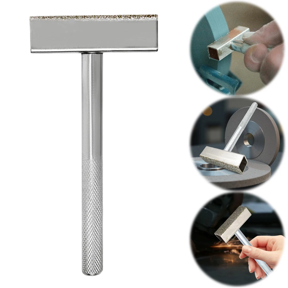 

Diamond Grinding Wheel Dresser Reusable Thicken Abrasive Tools Bench Grinder Dressing Tool for Silicon Carbide Jade Platinum