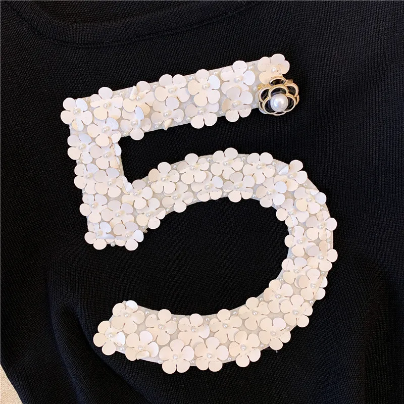 Sexy Three-dimensional Knitted Crop Top Sweater Vest Women Sleeveless O-neck Short Tees Camisole Streetwear Stylish Chic Ladies