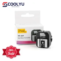 Pixel TF-321 TTL Flash Hot Shoe Hotshoe Adapter Converter For Canon 580EX 550EX 600D 700D 70D 6D 60D 550D 5D Camera and Flashgun