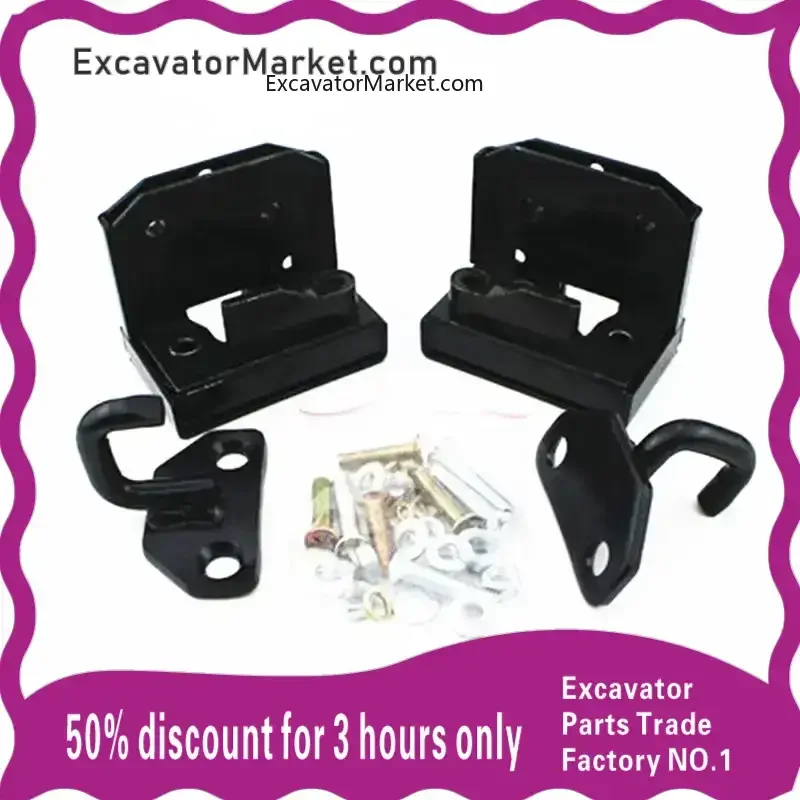 

Excavator Front windshield lock catch lock buckle For Daewoo Doosan DH80 150 220 215 225 300-7-5 Excavator Parts