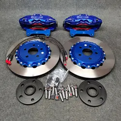 Kit pinza freno grande Aolly in alluminio blu ad alte prestazioni DICASE con rotore a disco per BMW E92 M3