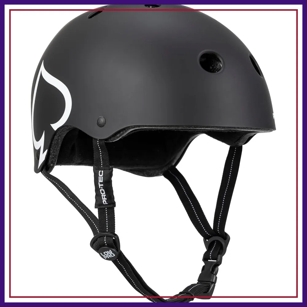 

Low Profile Triple Certified Helmet for Skateboarding, Bicycling, BMX & Roller Skating