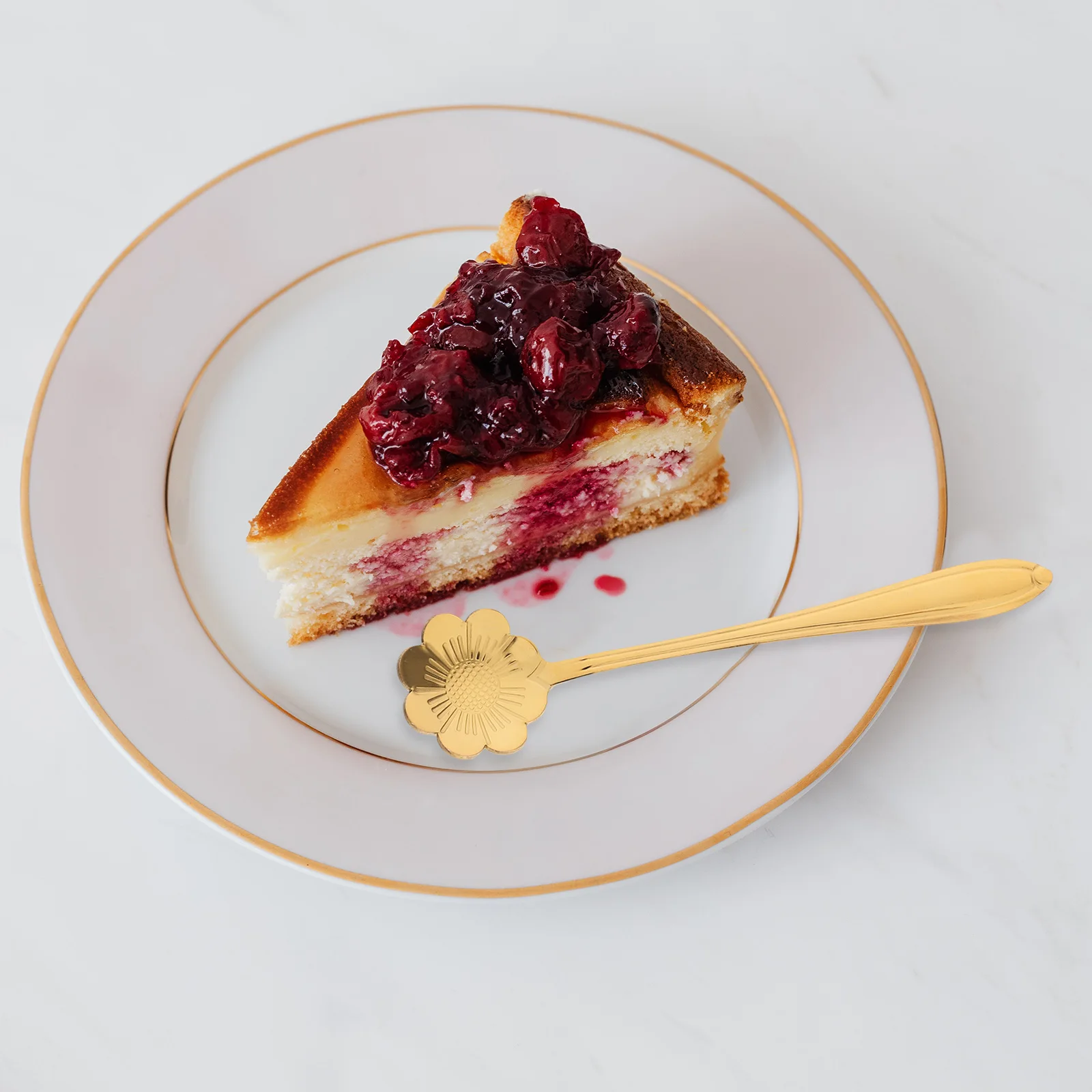 

1 set Rose Design Spoon Stainless Steel Small Dessert Spoon For Coffee Tea Pudding Honey Flower Shaped Tasting Scoop Portable