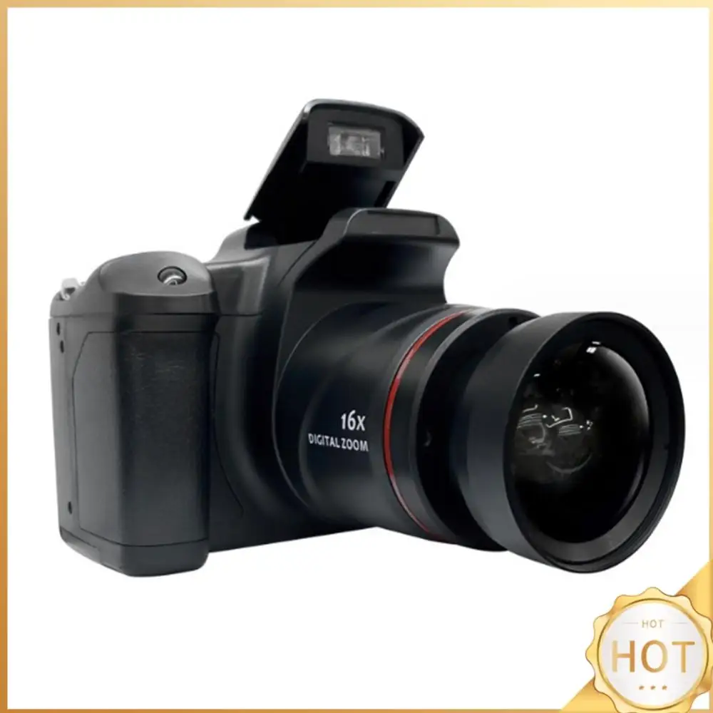 Cámara digital de 16 MP con pantalla LCD de 2,4 pulgadas Cámara de vlogging Grabadora de video con zoom digital 16X para fotografía