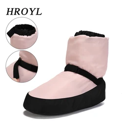 Ballet Warm Up Booties Women Ballet Point Shoes Kids Girls Dancing Shoes Winter Dance Boots Antiskid Ballerina Training Boots