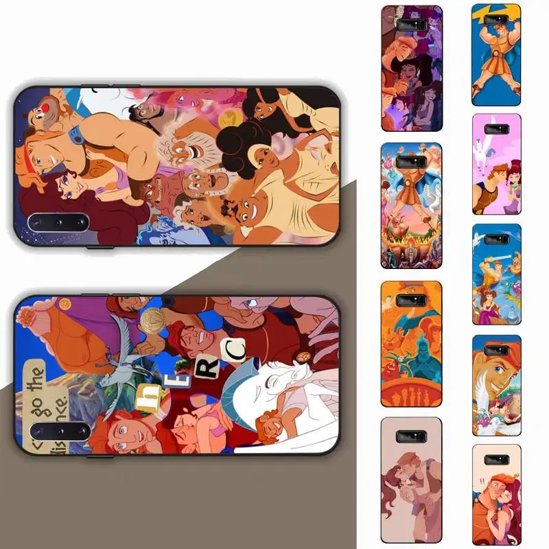 Disney Hercules Phone Case For Samsung Note 8 9 10 20 pro plus lite M 10 11 20 30 21 31 51 A 21 22 42 02 03