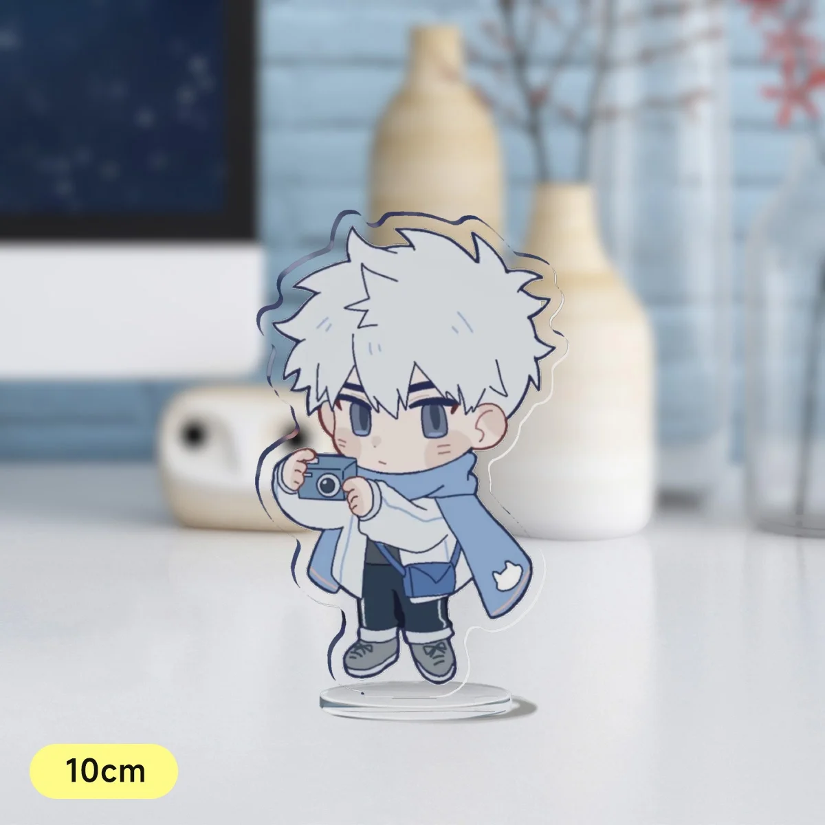 Милые аниме Linkclick, объемные виртуальные персонажи, фигурка-подставка, модель, стоячий подарок на день рождения, Рождество для друзей, 10 см